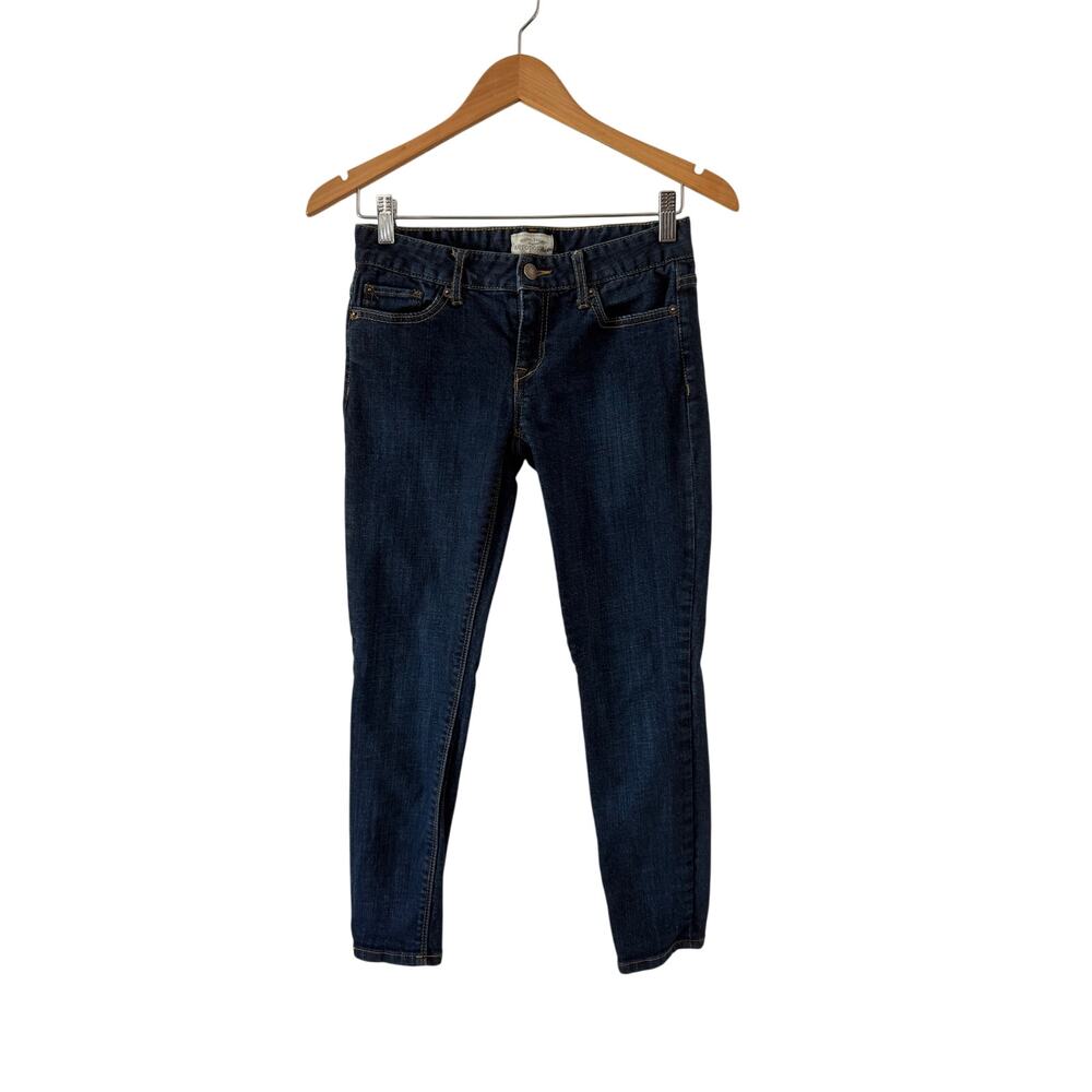 Aeropostale Ashley Ultra Skinny Cropped Jeans Size 3 Y2K Preppy Denim